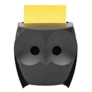 Dispenser per Post-it Super Sticky Z-Notes OWL-330 3M - 76x76 mm - 7100322315 (Gufo Nero)