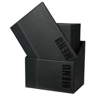 Portamenù Trendy Securit - 34x24 cm - MC-BOX-TRA4-BL (Nero Conf. 20)