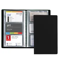 Portabiglietti da Visita Favorit - 60 Biglietti - 12,5x20,5 cm - 100460549 (Nero)