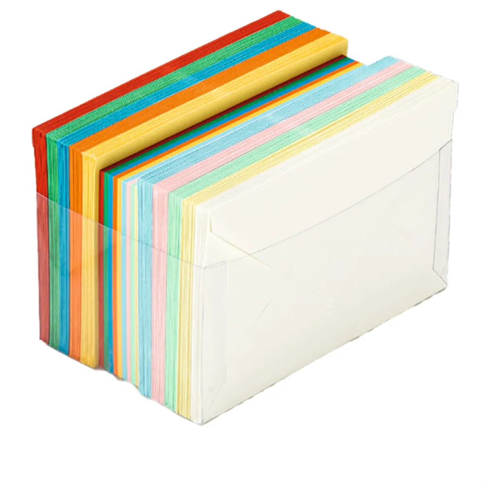 Cartoncini e Buste Favini - 9x14 cm - 200 g - A57X154 (Assortiti Forti e Tenui Conf. 100)