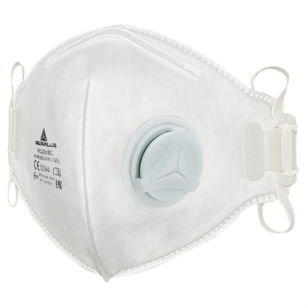 Mascherina FFP1 con Valvola Delta Plus - M1100VBC (Bianco Conf. 10)