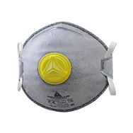Mascherina FFP2 con Valvola Delta Plus - per Vapori Organici - M1200VWC (Grigio Conf. 10)