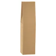 Scatola Portabottiglie Scotton - 9x9x37 cm - 1 Bottiglia - 35460C (Avana Conf. 10)