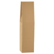 Scatola Portabottiglie Scotton - 9x9x37 cm - 1 Bottiglia - 35460C (Avana Conf. 10)