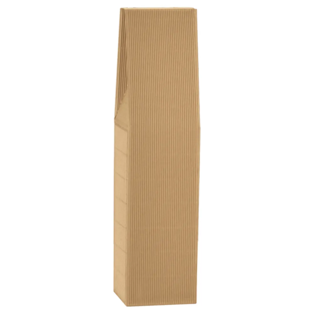 Scatola Portabottiglie Scotton - 9x9x37 cm - 1 Bottiglia - 35460C (Avana Conf. 10)