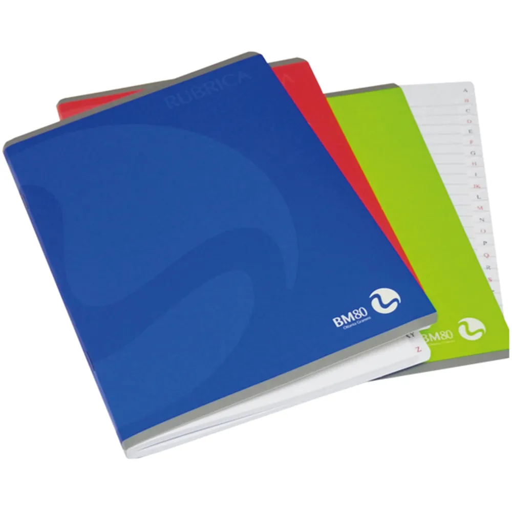 Rubrica Alfabetica BM - 1 Rigo - 15x21 cm - 0100483 (Assortiti Conf. 10)