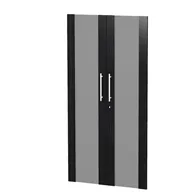 Ante in Vetro per Mobile Medio Alto a Giorno Prestige Artexport - 80x153,8 cm - 91074M-8 (Nero Venato)