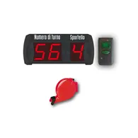 Kit Eliminacode Printex - Turno e Sportello - TR/DIS MDP-M21 (Display, Chiocciola, Telecomando)