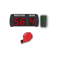 Kit Eliminacode Printex - Turno e Sportello - TR/DIS MDP-M21 (Display, Chiocciola, Telecomando)