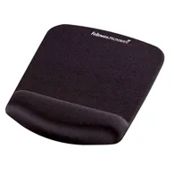 Mousepad con Poggiapolsi in FoamFusion Microban PlusTouch Fellowes - 2,5x18,4x23,8 cm - 9252003 (Nero)