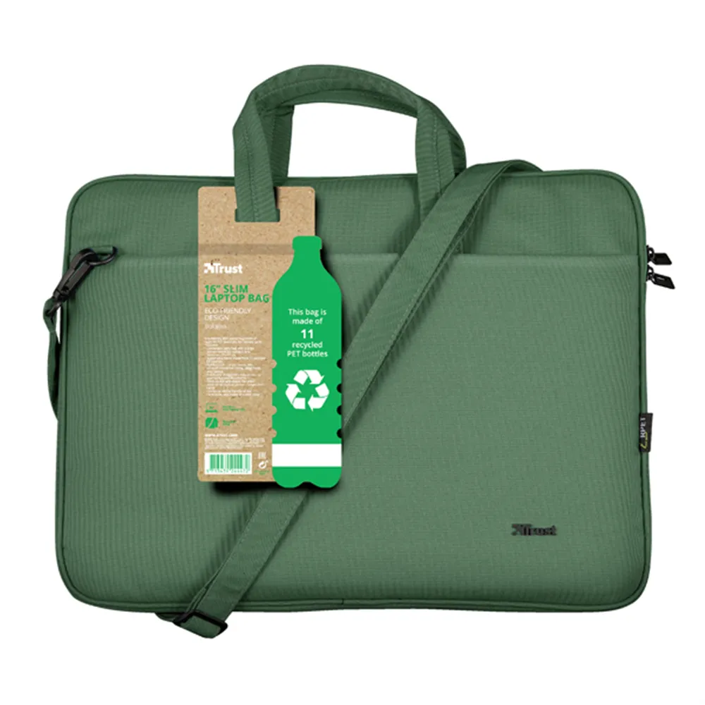Borsa Portacomputer Bologna Trust - Notebook 16 Pollici - 24450 (Verde Salvia)
