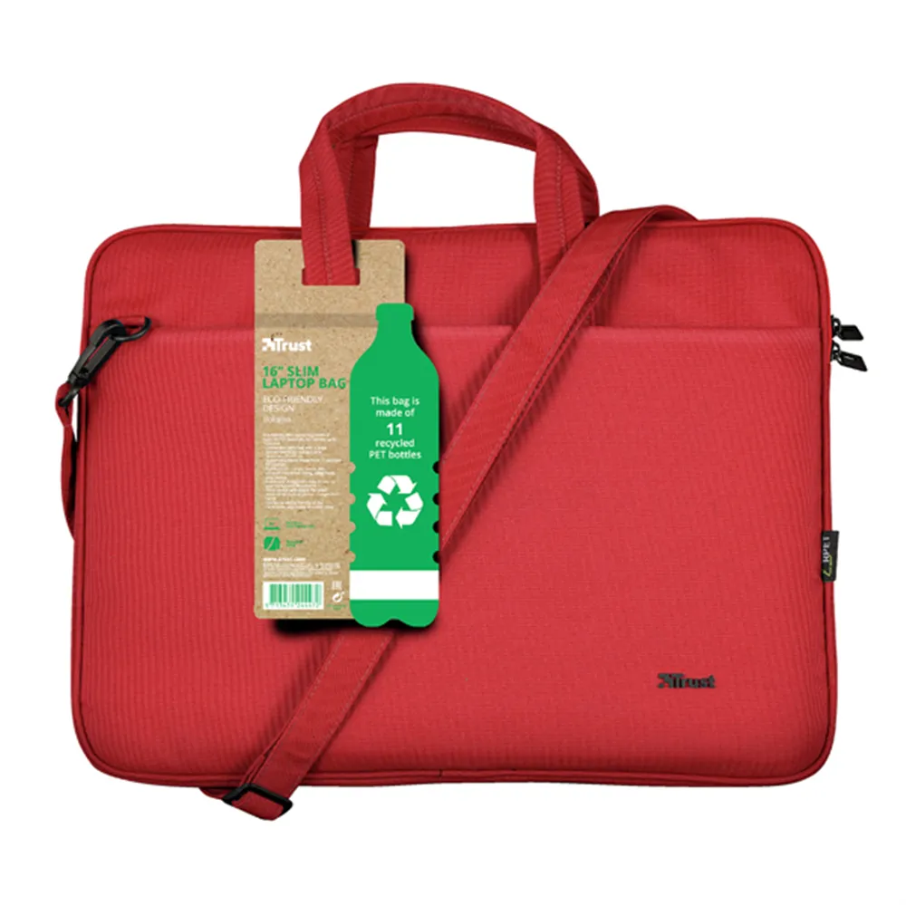 Borsa Portacomputer Bologna Trust - Notebook 16 Pollici - 24449 (Rosso)
