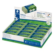 Gomma Mars Plastic Mini Staedtler 526-50 - 43x19x13 mm - 526 83-5 (Verde Conf. 30)