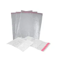 Busta Imbottita a Bolle d'Aria - 40x50 cm - Chiusura Adesiva - 130 (Trasparente Conf. 100)