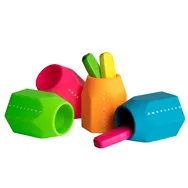 Portapenne Monocromo Pigna - 9,5x7,5x7 cm - 23295500 (Assortiti Fluo Conf. 12)