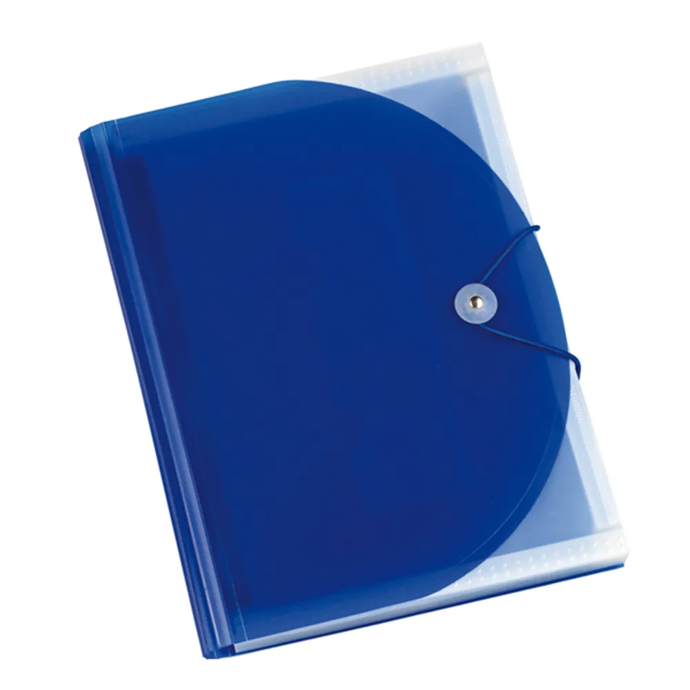 Portadocumenti a Soffietto Plastidea Iternet - 13 Tasche - A4 - 7041BL (Blu)