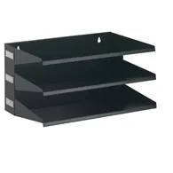 Portadocumenti Sorter Rack Durable - 20,5x36x25 cm - 3 Scomparti - 3359-01 (Nero)