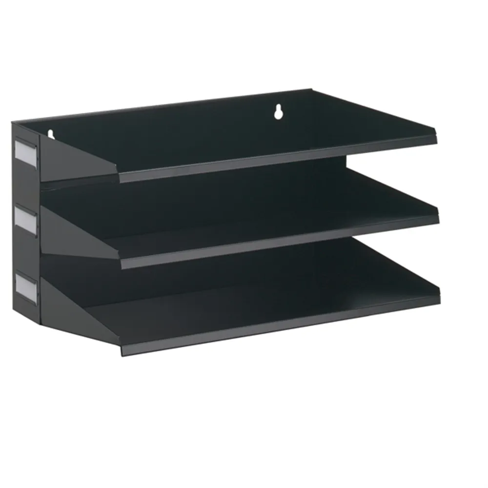 Portadocumenti Sorter Rack Durable - 20,5x36x25 cm - 3 Scomparti - 3359-01 (Nero)