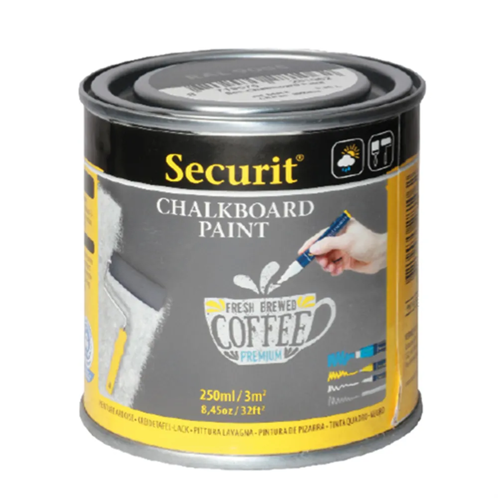 Pittura Effetto Lavagna Securit - 250 ml - PNT-GY-SM (Grigio)