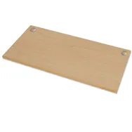 Piano di Lavoro per Scrivania Cambio Fellowes - 160x80x2,5 cm - 9870701 (Acero)
