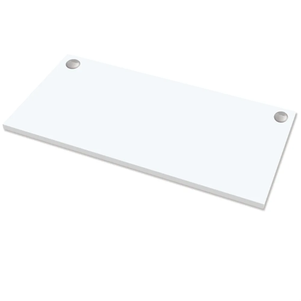 Piano di Lavoro per Scrivania Cambio Fellowes - 160x80x2,5 cm - 9870101 (Bianco)
