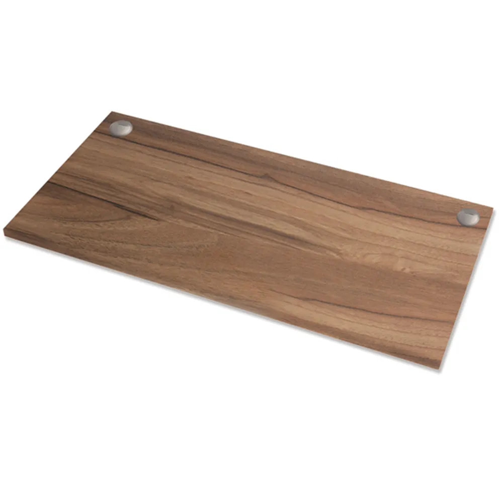 Piano di Lavoro per Scrivania Cambio Fellowes - 160x80x2,5 cm - 9871301 (Noce)