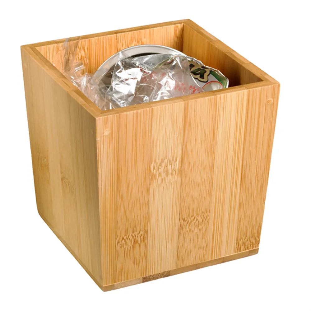 Mini Cestino Bamboo Leone - 11x11x11 cm - S0078 (Legno)