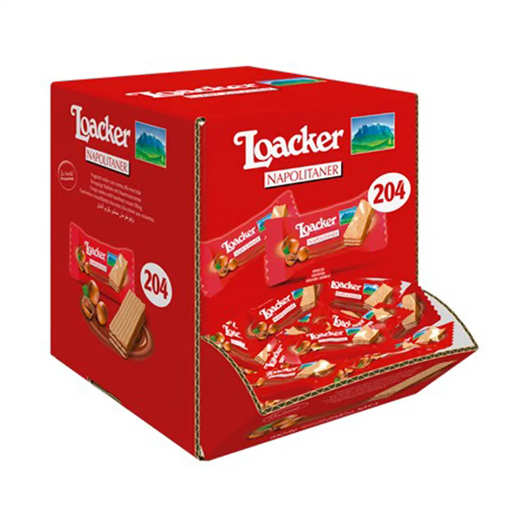 Wafer Minis Napolitaner Loacker - 3200 g - LONAP (Conf. 204)