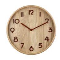 Orologio da Parete Wood Methodo - 32 cm - V150050 (Legno)