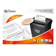 Foglio Lubrificante per Distruggidocumenti Titanium - SP1000 (Conf. 12)