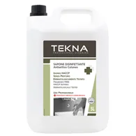 Sapone Liquido Disinfettante Tekna - Senza Profumazione - K009 - 5 Litri