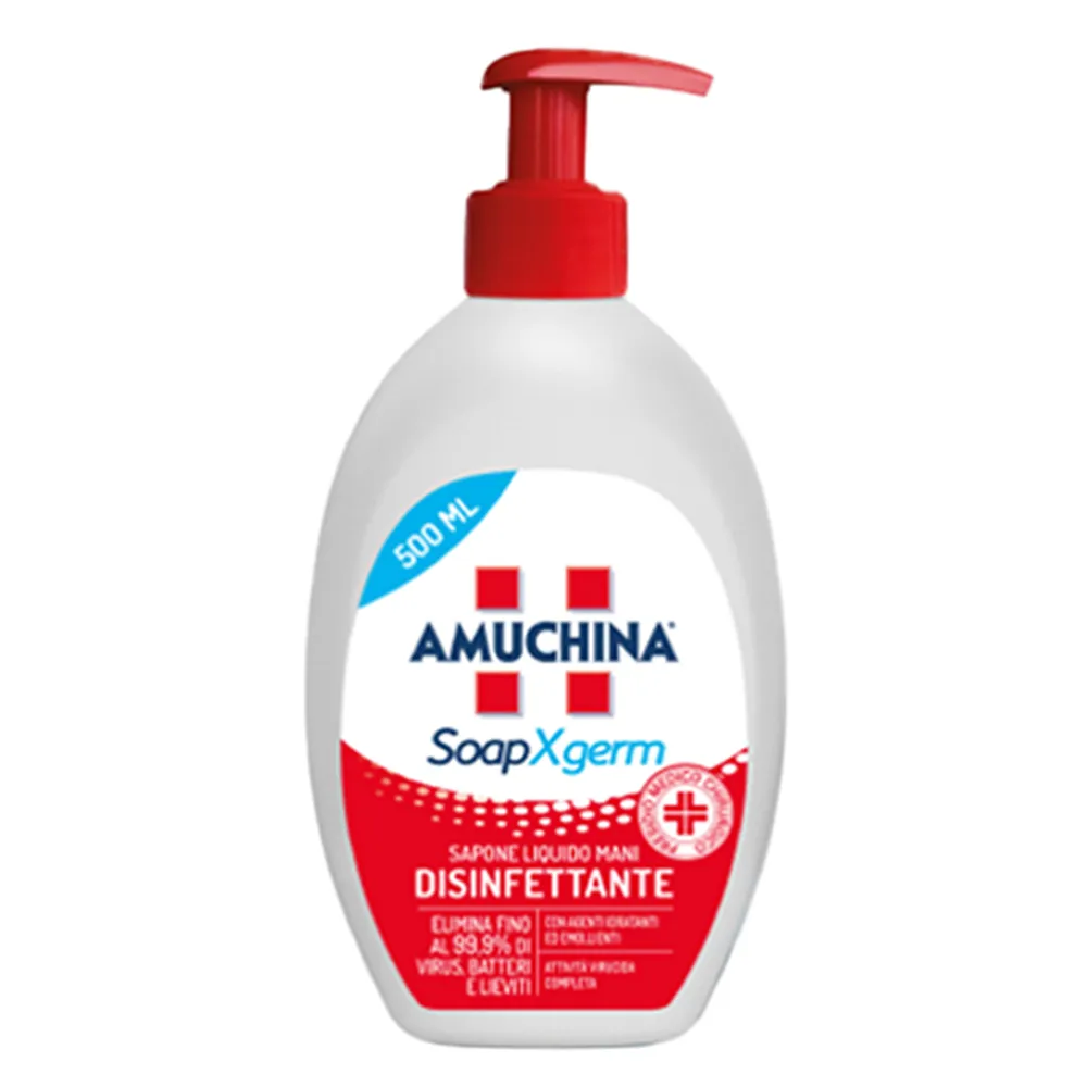Sapone Liquido Disinfettante SoapXgerm Amuchina Professional - 419847 (500 ml)