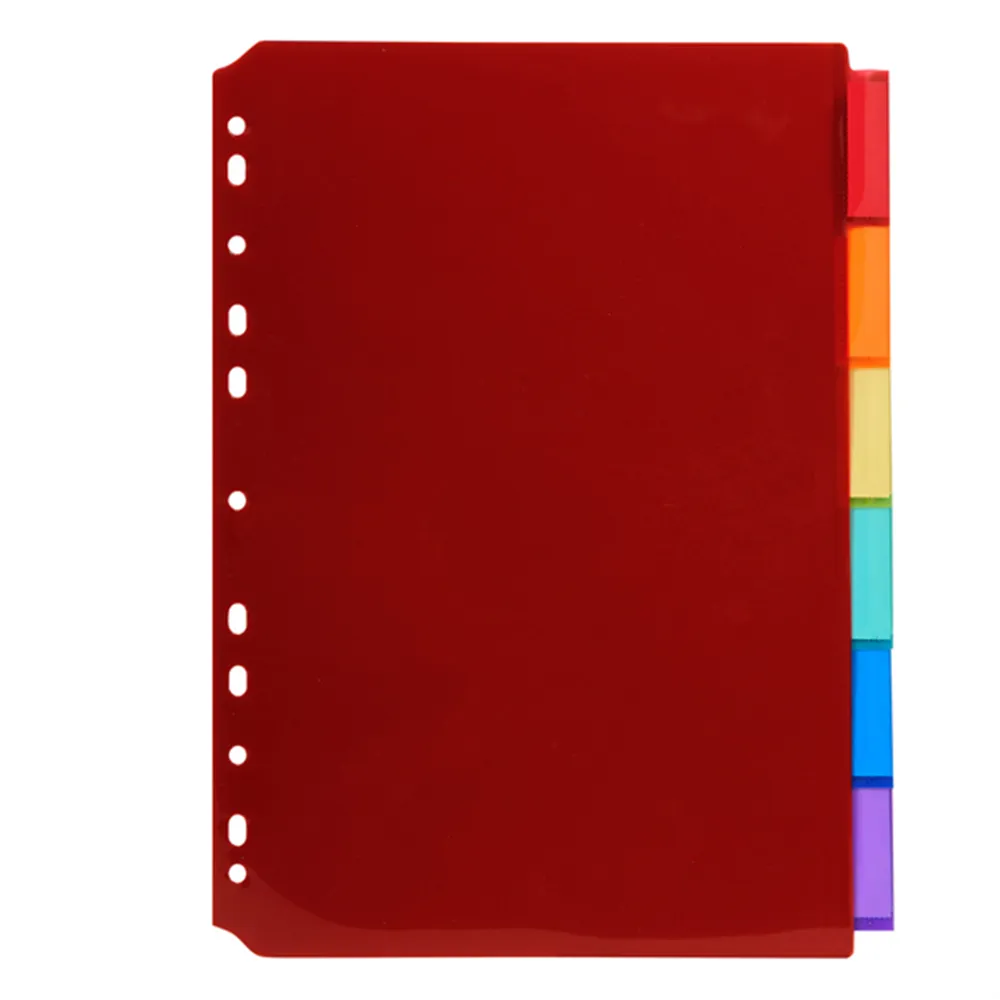 Separatori Neutri in PPL Exacompta - A4 - 6 Tasti - 3906E (Assortiti)