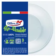 Insalatiera Reuse DOpla - 13,5 cm - 34034 (Bianco Conf. 3)
