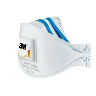 Mascherina FFP2 Aura 9322+ con Valvola 3M - 7100140882 (Bianco Conf. 10)