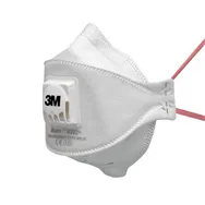 Mascherina FFP3 Aura 9332+ con Valvola 3M - 7100140880 (Bianco Conf. 10)
