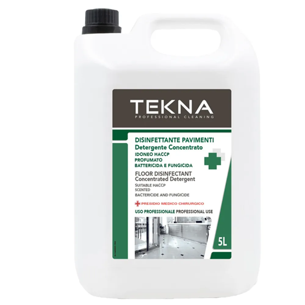 Detergente Disinfettante per Pavimenti Tekna - K006 - 5 Litri