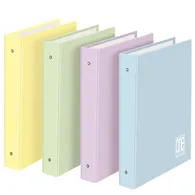 Raccoglitore One Color Blasetti - 26x32 cm - 4 Anelli Tondi 30 mm - Dorso 4 - 7191 (Assortiti Pastello Conf. 6)