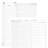 Registro Presenze Mensili Data Ufficio - 48 Pagine - 24,5x31 cm - DU131301200