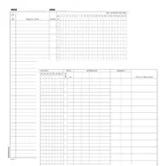 Registro Presenze Mensili Data Ufficio - 48 Pagine - 24,5x31 cm - DU131301200
