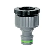 Adattatore per Raccordo Tubo da 1/2 a 3/4 Verdemax - 9405 (Grigio e Verde)