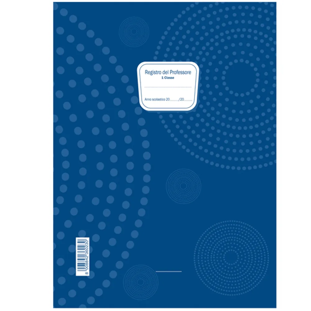 Registro del Professore Data Ufficio - 1 Classe - 24x34 cm - 3125PS000G