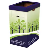 Cestino per Riciclo Fellowes - 31,5x60,8x42,7 cm - 8049202 (Verde e Blu Conf. 2)