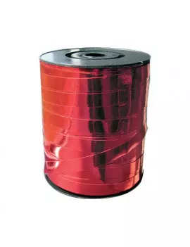 Nastro in Rocchetto per Regali 6870 Brizzolari - 10 mm x 250 m - 00237307 (Rosso Metallizzato)