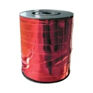 Nastro in Rocchetto per Regali 6870 Brizzolari - 10 mm x 250 m - 00237307 (Rosso Metallizzato)