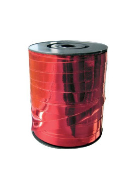 Nastro in Rocchetto per Regali 6870 Brizzolari - 10 mm x 250 m - 00237307 (Rosso Metallizzato)