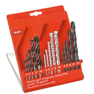 Punte Trapano per Metallo Valex - Misure Assortite - 1461176 (Conf. 15)