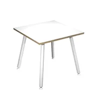 Scrivania Lineare Skinny Metal Artexport - 80x80 cm - 6401-DJA-3C-AM (Bianco)