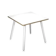 Scrivania Lineare Skinny Metal Artexport - 80x80 cm - 6401-DJA-3C-AM (Bianco)