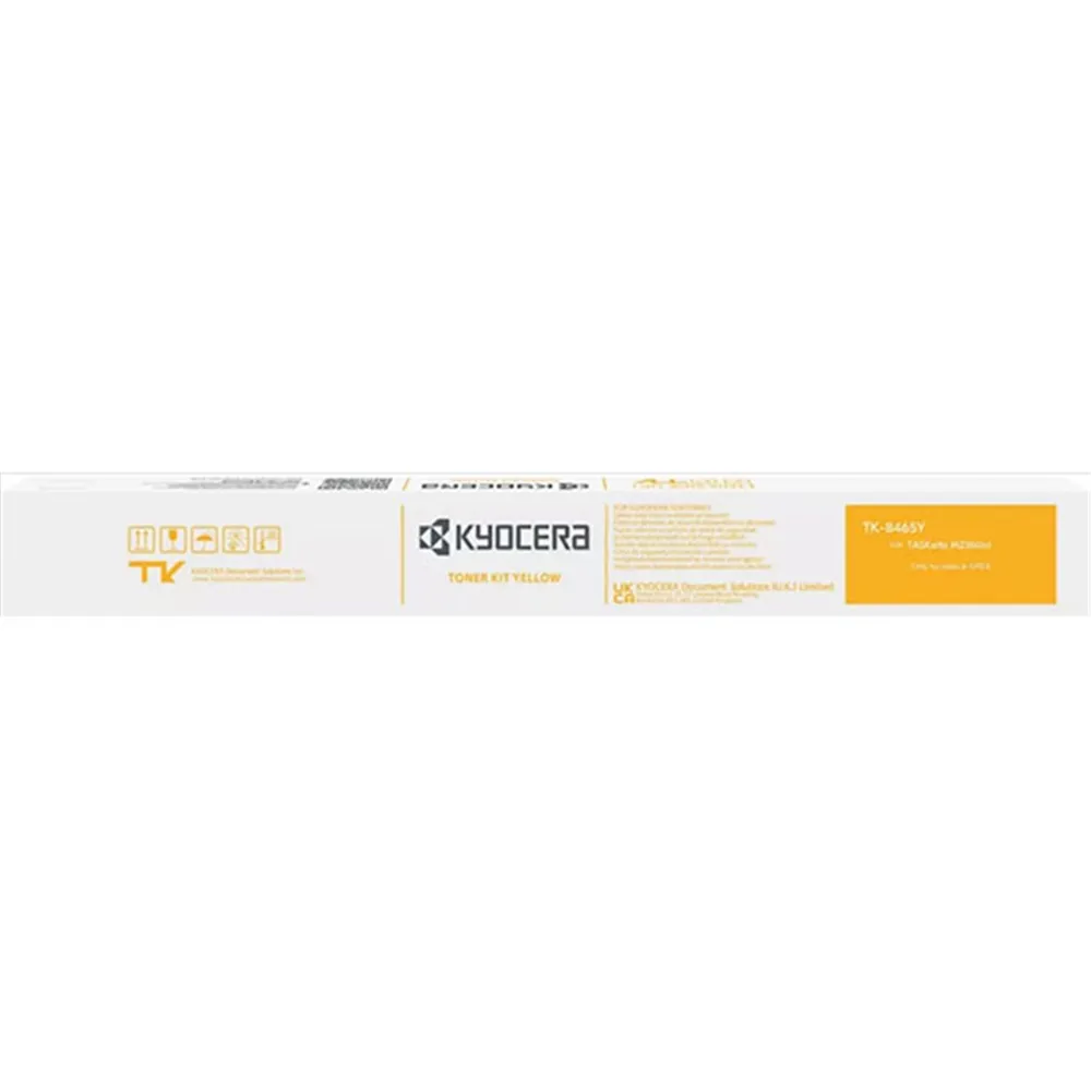 Toner Originale Kyocera TK-8465Y 1T0C2LANL0 (Giallo 20000 pagine)